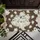 Classic White Sheet Ghost Cluster Earthy Brown Textured Surface Halloween Home Decor Gift Doormat - 6