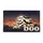 Flying Bat Swarm Boo Text - Spooky Twilight Halloween Decoration Doormat - 3