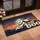 Flying Bat Swarm Boo Text - Spooky Twilight Halloween Decoration Doormat - 4