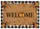 Welcome Pumpkin Buffalo Check Plaid Autumn Leaves - Fall Home Decor Doormat - 7