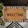 Welcome Pumpkin Buffalo Check Plaid Autumn Leaves - Fall Home Decor Doormat - 6