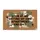 New Apartment Declaration Text with Keys & Plants - New Home Owner Celebration Gift Doormat - 3