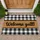 Welcome Y'all Script Buffalo Plaid Farmhouse Home Accent Doormat - 1