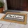 The Custom Text Script Striped Frame - Everyday Home Decor Gift Doormat - 5