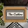The Custom Text Script Striped Frame - Everyday Home Decor Gift Doormat - 6