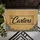 The Custom Script Name Subtle Frame Jute Background Leaf Scrolls - Home Decor Gift Doormat - 6
