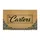 The Custom Script Name Subtle Frame Jute Background Leaf Scrolls - Home Decor Gift Doormat - 3