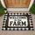 Welcome to the Farm Rustic Wood Buffalo Plaid - Farmhouse Home Decor Doormat - 1