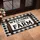 Welcome to the Farm Rustic Wood Buffalo Plaid - Farmhouse Home Decor Doormat - 4