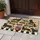 Hope You Like Big Ass Dogs Paw Prints Floral - Dog Lover Home Decor Gift Doormat - 5