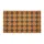 Charcoal Fleur-de-lis Lattice Woven Fiber Background - Outdoor Home Decorating Gift Doormat - 3