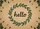 Rustic Hello Wreath Forest Green Leaves - Everyday Home Accent Gift Doormat - 7