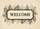 WELCOME Message Botanical Leaves Parchment Field - Home Entryway Decor Gift Doormat - 7