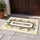 WELCOME Message Botanical Leaves Parchment Field - Home Entryway Decor Gift Doormat - 5
