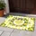 Hello Lemon Slice Black Bow Lemon Branches Greenery Welcoming Decor Doormat - 5