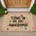 Come In We Are Awesome Dots - Inviting Guest Welcome Home Decor Doormat - 1