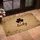 Black Four-Leaf Clover Lucky Botanical - Good Luck Home Decor Gift Doormat - 4