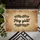 Hey Y'all Script Organic Leaf Branches - Rustic Farmhouse Welcome Decor Doormat - 6