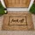 Fuck Off Script Lettering Rustic Frame - Sarcastic Home Decor Gift Doormat - 1