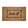 Fuck Off Script Lettering Rustic Frame - Sarcastic Home Decor Gift Doormat - 3