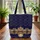Budapest Parliament Chain Bridge Golden Stars - Travel Essentials Gift for Travelers Quilted Tote Bag - 3