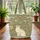 Elegant Cream Cat Art Nouveau Flowers Vines - Cat Lover Everyday Carry Quilted Tote Bag - 3