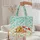 Seashell Starfish Hibiscus Sandcastle Beach - Summer Vacation Beach Lover Gift Quilted Tote Bag - 5