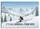 Skier Carving Snow Peaks 'It's All Downhill From Here' - Ski Lover Outdoor Decor Doormat - 7