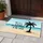 Palm Tree Beach Scene 'Life Is A Beach' Quote - Beach Lifestyle Decor Doormat - 5