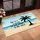 Palm Tree Beach Scene 'Life Is A Beach' Quote - Beach Lifestyle Decor Doormat - 4