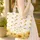 Sunrise Sunflower Field Personalized Name - Nature Lover Everyday Carry Quilted Tote Bag - 4