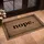 Nope. Text Densely Woven Jute Fiber Background - Sarcastic Humor Gift for Home Doormat - 4