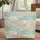 Personalized Seashell Crown Starfish Coral Wreath - Beach Lover Gift Quilted Tote Bag - 1