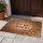 Deep Red Love You Mean It Heart Hand Lettered Script - Natural Rustic Home Decor Gift Doormat - 5