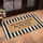 Dog Barks Quote Rustic Tan Stripes - Home Decor Gift for Dog Owners Doormat - 4