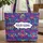 Chickens Retro Glasses Name Cloud - Everyday Carry Gift for Chicken Lover Quilted Tote Bag - 1
