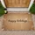 Happy Holidays Snowflakes Glitter Woven Mat - Holiday Home Decor Doormat - 1