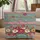 Folk Art Floral Bouquet Rustic Wood Planks - Farmhouse Bag Gift Quilted Tote Bag - 1