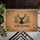 Majestic Stag Head Welcome Woodland Rustic Decor - Home Decor Gift for Nature Lover Doormat - 6