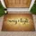 Merry & Bright Script Pine Berry Lights - Christmas Holiday Gift Doormat - 1