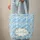 Blue Butterfly Yellow Daisy Name Wreath - Floral Lover Gift Quilted Tote Bag - 6