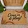 Inviting Come In Play Script Jute - Everyday Outdoor Home Entryway Decor Doormat - 1