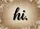 Friendly Script Hi Welcome Greeting - Earthy Woven Fiber Home Decor Gift Doormat - 7