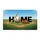 Detailed Realistic Baseball HOME Letter O Field Bat Glove - Sports Lover Decor Gift Doormat - 3