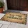 Welcome To Our Farmhouse Rustic Swirl Leaf Jute Hills - Farmhouse Decor Gift Doormat - 5
