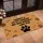 Bold Black Dog Paw Print Humorous Slogan - Dog Lover Outdoor Decor Gift Doormat - 4