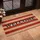 WELCOME Text Coarse Fiber Stripes - Patriotic Home Decor Gift Doormat - 4