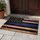 Thin Blue Line American Flag - Law Enforcement Support Home Decor Doormat - 5