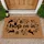 Bunny Head 'O' Hop On In Spring Floral - Welcome Home Decor Doormat - 1