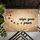 Black Dog Paw Prints Wipe Your Paws - Entryway Welcome Home Decor for Dog Lovers Doormat - 6